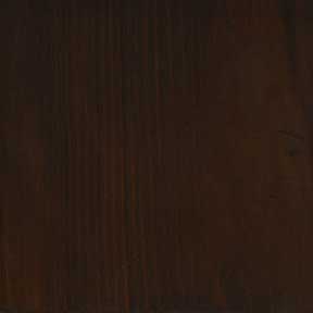 Cedar door stained with Dark Walnut finish