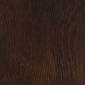 Cedar door stained with Jacobean finish