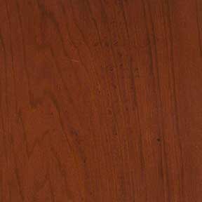 Cedar door stained with Johnson Cherry finish