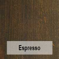 Espresso Knotty Alder Stain