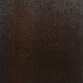 Interior mahogany door stained with Ebony finish