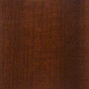 Interior mahogany door stained with Johnson Cherry finish