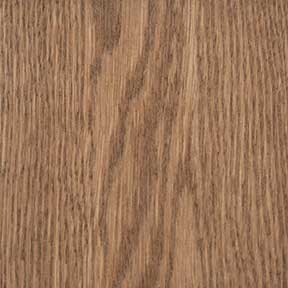 Interior red oak door stained with Red Oak finish