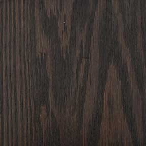 Interior red oak door stained with Jacobean finish