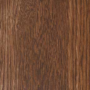 White oak interior door stained with Special Walnut finish