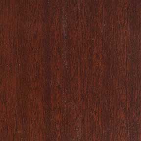 Meranti door stained with Red Mahogany finish