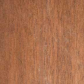 Meranti door stained with Special Walnut finish