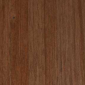 Exterior teak door stained with Natural finish