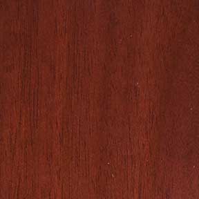 Exterior teak door stained with Red Mahogany finish