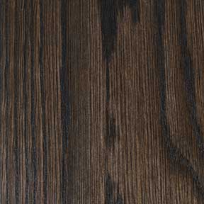 White oak interior door stained with Espresso finish