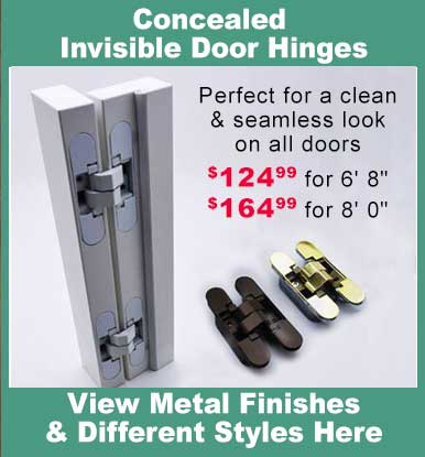 door hinge options