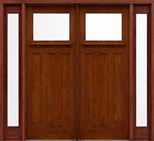 Arts and Crafts style door