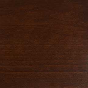Exterior Knotty Alder stained with Colonial Maple finish