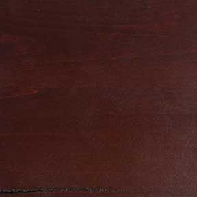 Exterior Knotty Alder stained with Red Mahogany finish