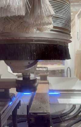 Precision machine cutting process