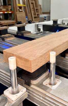 Selecting premium wood material