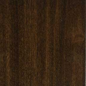 Poplar interior door stained with Dark Walnut finish