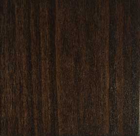 Poplar interior door stained with Jacobean finish