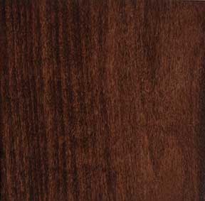 Poplar interior door stained with Johnson Cherry finish