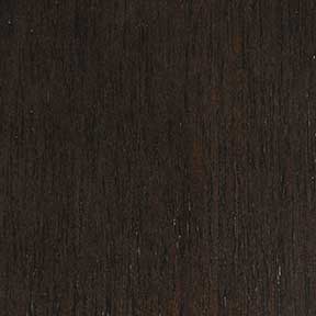 Exterior teak door stained with Ebony finish