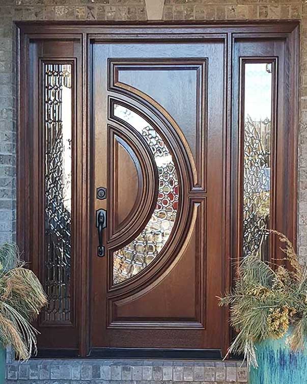 Tiffany Mahogany Doors