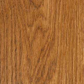 White oak interior door stained with Golden Oak finish