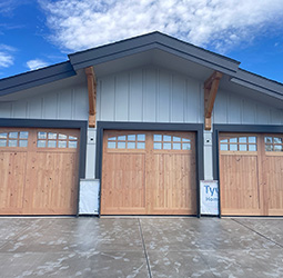 Douglas Fir Garage Doors