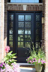 Exterior 10-Lite Entry Door with Flemish glass