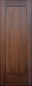 1 Panel Mahogany Shaker Doors