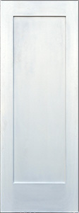 1 Panel Interior Whaker Doors in White