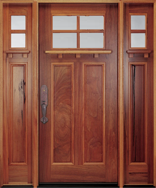 WP 8322 door with 2 sidelights