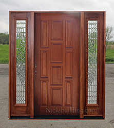 10 panel exterior doors with sidelights 