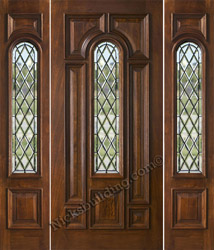 model 525 exterior door with Chateau Glass