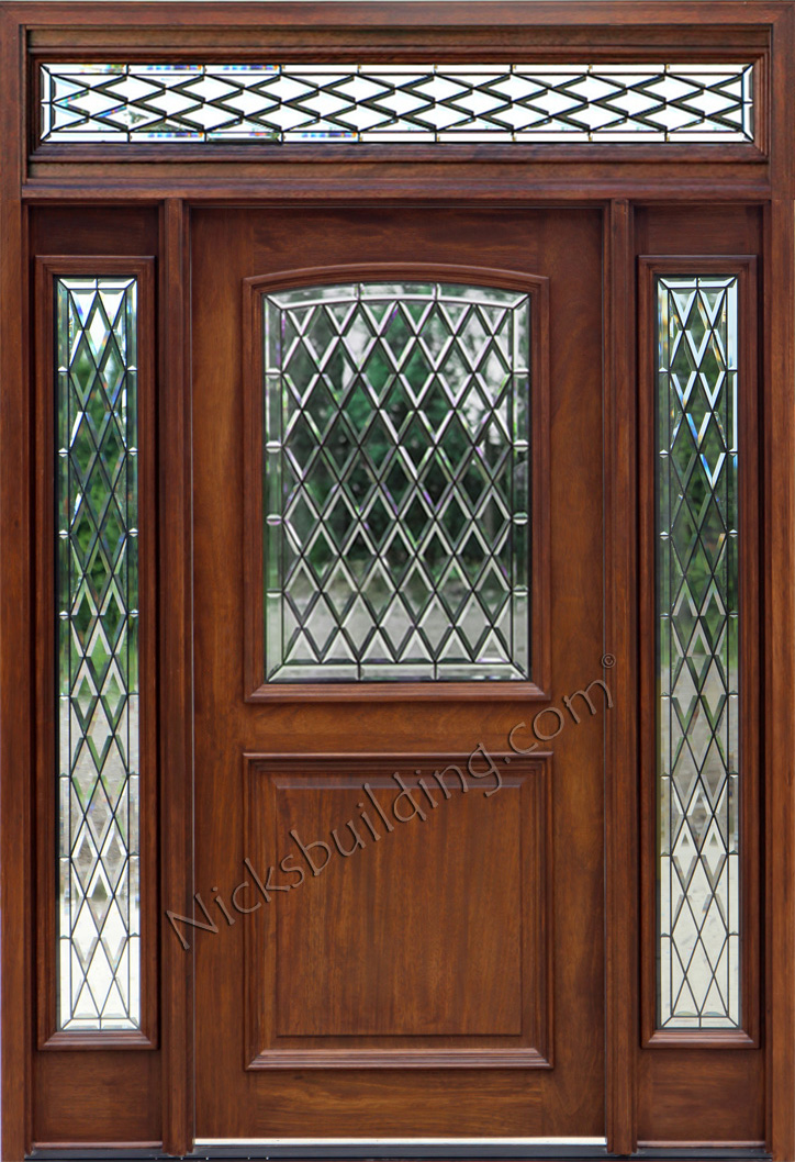 PreHung Exterior Doors With Sidelights & Transoms