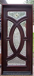 Olympus door with glass