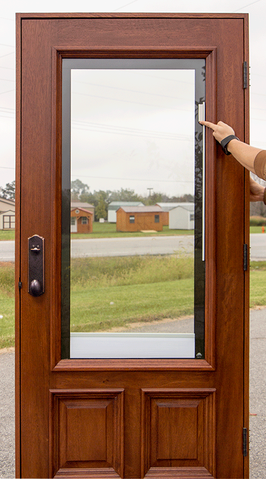  Exterior Back Doors With Blinds 