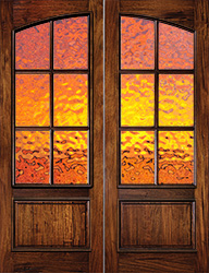 MAR 6Lite Arched Flemish Glass Double Doors