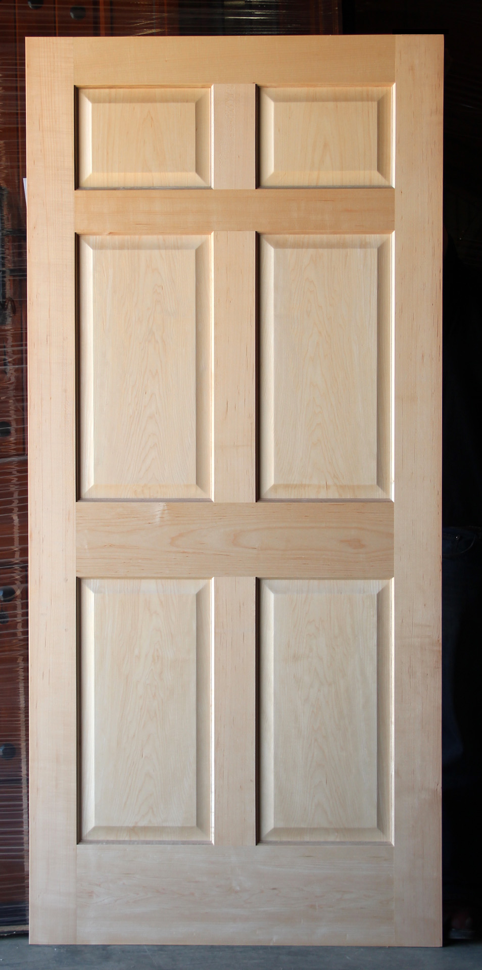 Maple Doors Interior Maple Doors With Natural Finish
