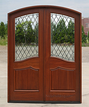 The Chalet Arched Exterior Double Doors