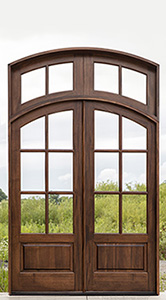 Whitehawk Doors with Transom