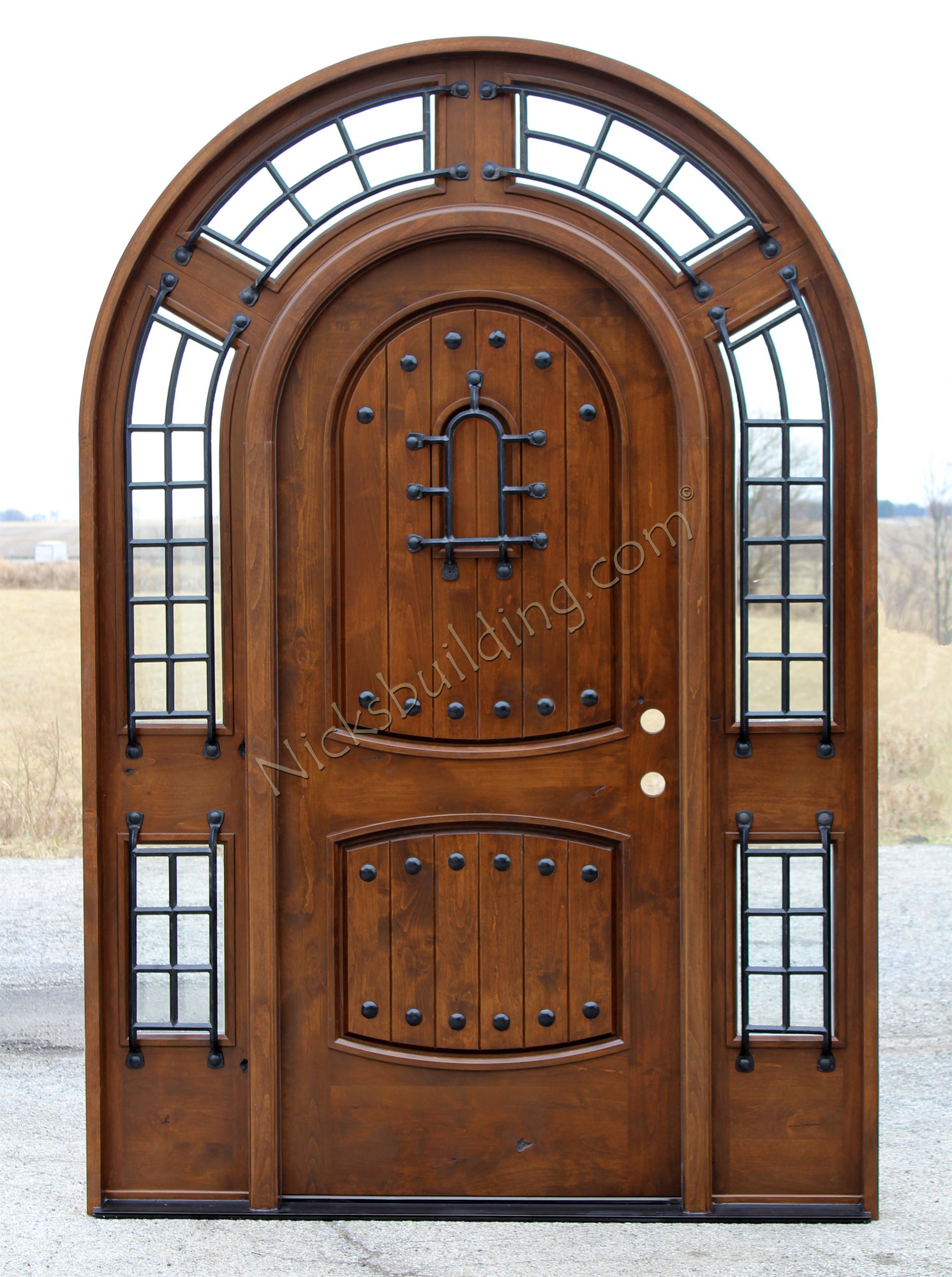 Rustic Arched Door - Pompano