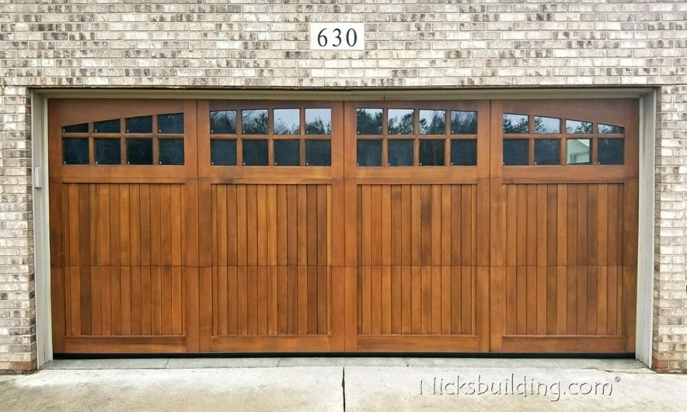 The Advantages of Wooden Garage Doors
