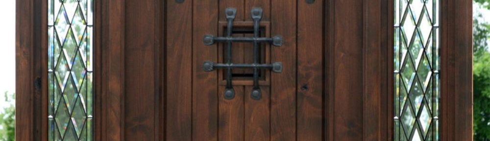 Are Knotty Adler Doors Good for Exterior Use?