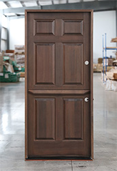 6 Panel MAhogany Dutch Doors