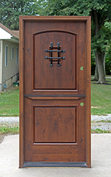 Knotty Alder Exterior Dutch Doors 2 Panel