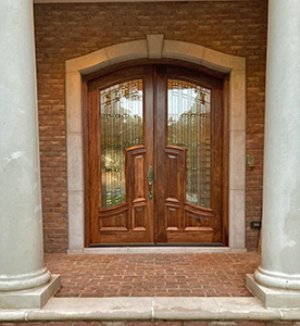 Arched Top Double Doors