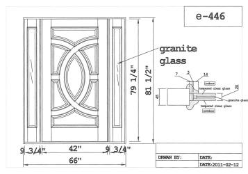 Custom Doors with 3 point locks