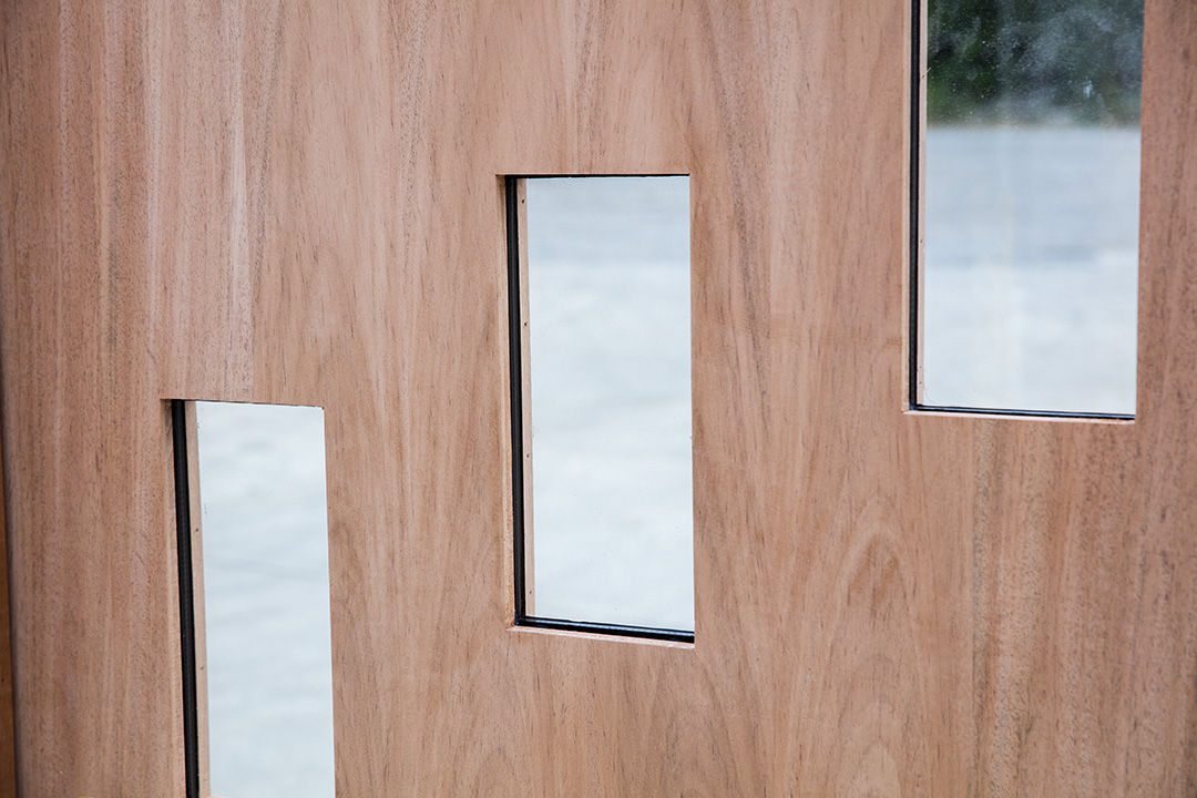 Custom Made Exterior Doors Mahogany Flush Round Top Windows Replacement Doors